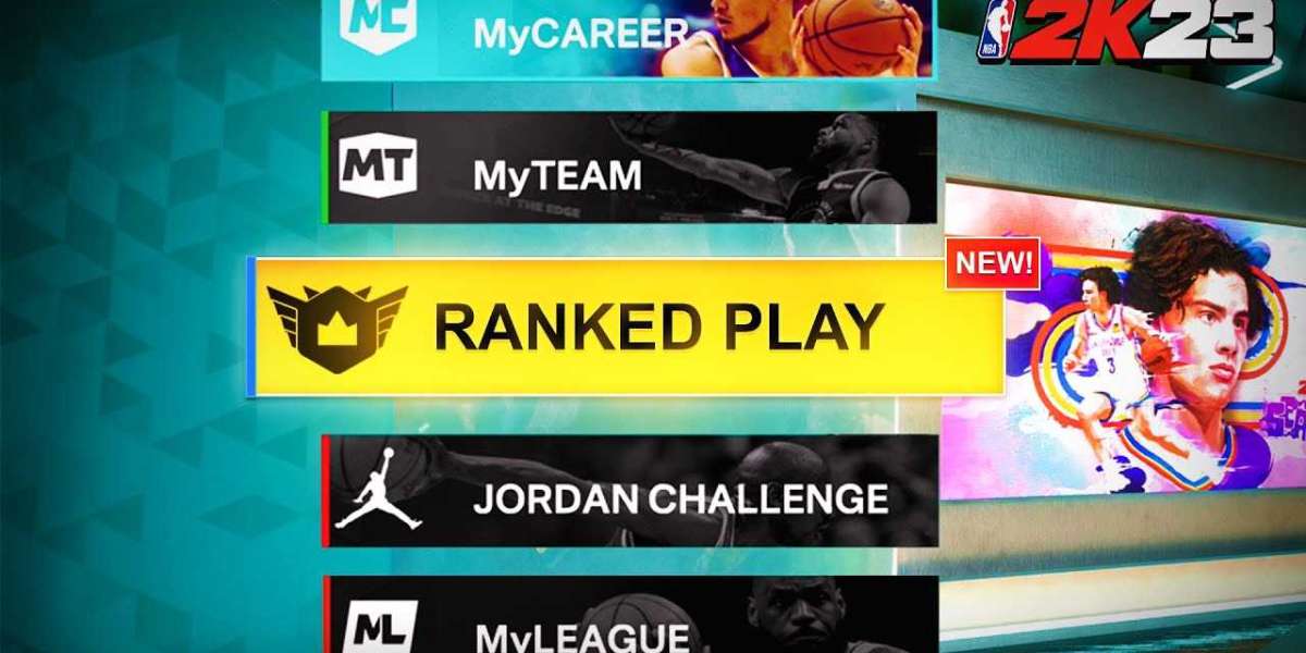 The basketball-themed simulation game NBA 2K23 that you can play