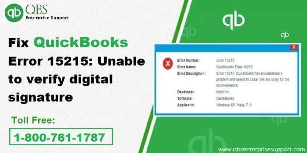 How to Fix QuickBooks Update Error Code 15215
