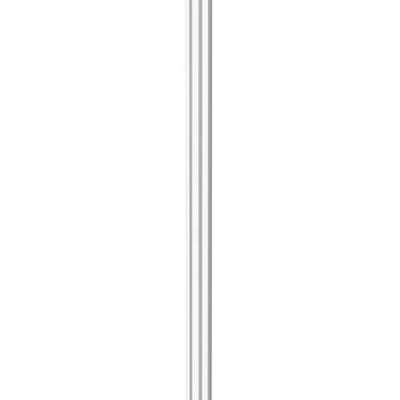 CCS Urn Top Velvet Rope Stanchion, Silver Classic Post Profile Picture