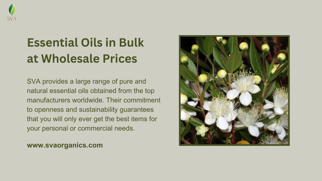 Svaorganics — Access the Advantages of Purchasing Essential Oils...