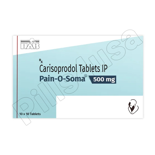 Pain O Soma 500 | Muscle Relaxant Pain Pills | Pills4usa
