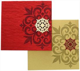 Hardbound Thick Wedding Cards: Hard Cover Wedding Invitations & Cards