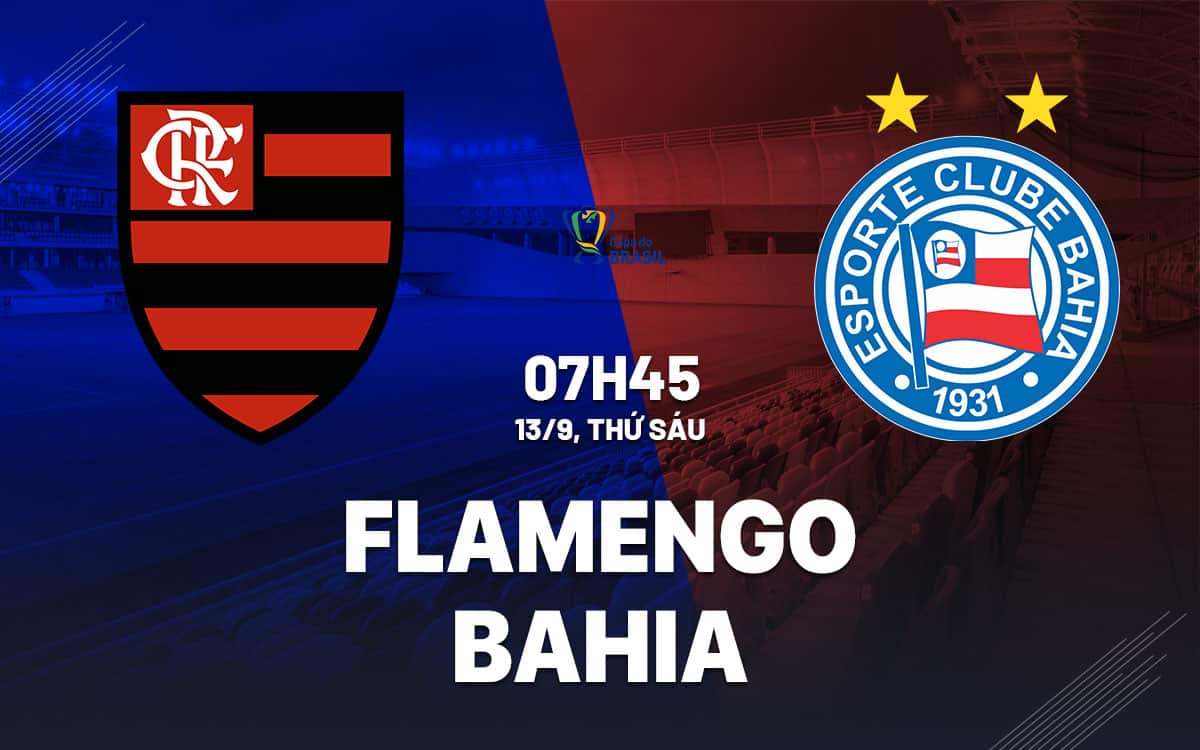 Cúp QG Brazil 2024 - Nhận định Flamengo vs Bahia, 07h45 ngày 13/9 - Vegas79