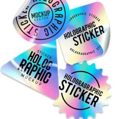 Custom Holographic Stickers Profile Picture