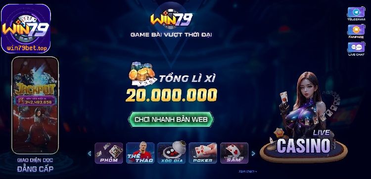 Win79 - Game bài đổi thưởng đỉnh nhất 10/2024 | Đăng ký +79k